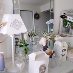 ニトリで購入した鏡でお部屋のイメージチェンジ