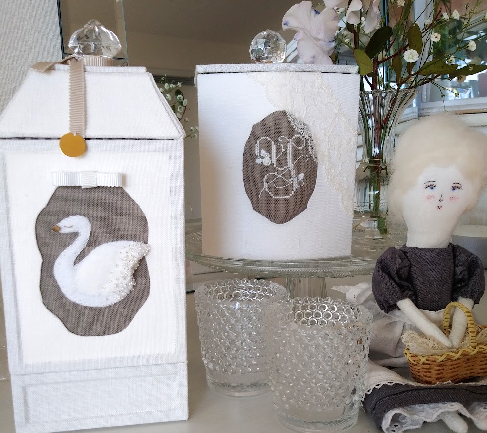 カルトナージュ作品